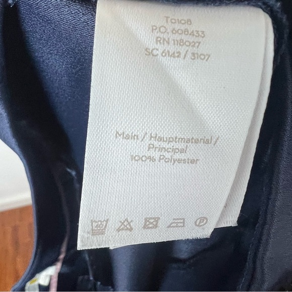 Boden Marlin Wide Leg Careerwear Trouser Pants | Navy Blue | US 12 - Picture 9 of 9